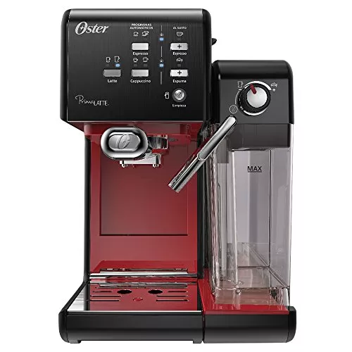 Oster, PrimaLatte II - Cafeteira Espresso, 127V, Vermelho